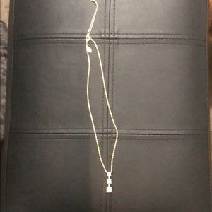 3 stone adjustable necklace
